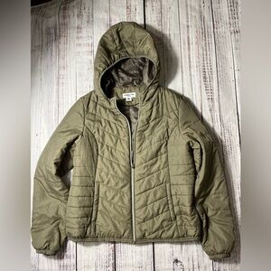 Celebrity Pink light green Puffer Jacket junior xl